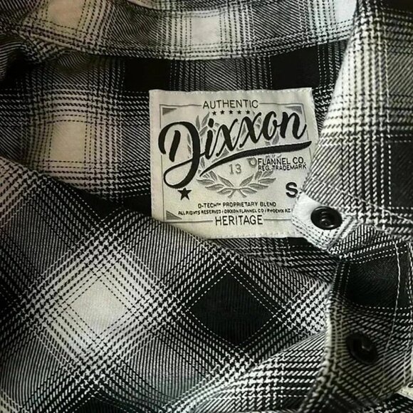 Dixxon womens heritage flannel size small Crenshaw - Picture 1 of 10
